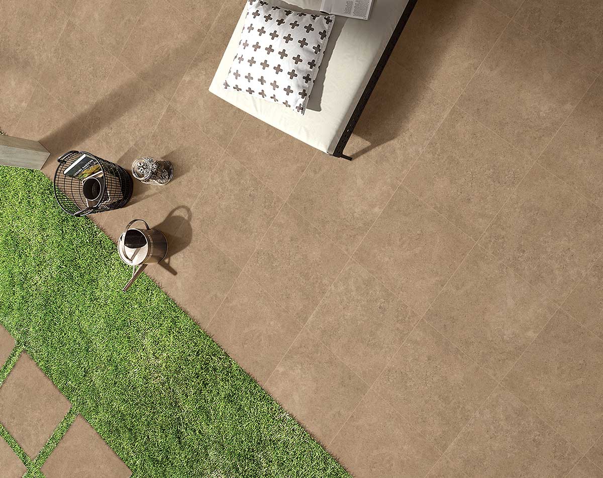 Versatile tile suitable for bedroom, kitchen, bathroom, and outdoor spaces, offering a blend of style and durability for any interior design