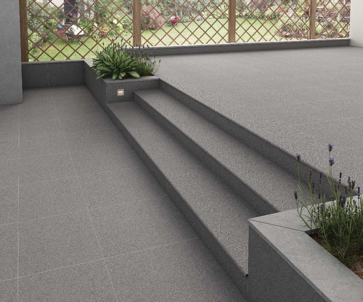 Versatile tile suitable for bedroom, kitchen, bathroom, and outdoor spaces, offering a blend of style and durability for any interior design